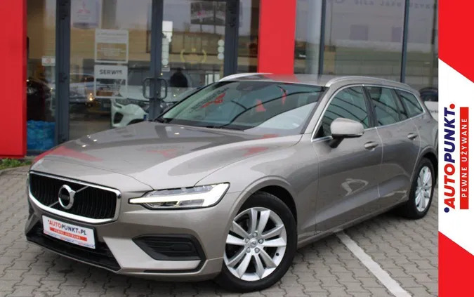 Volvo V60 cena 104900 przebieg: 120763, rok produkcji 2019 z Biała małe 781